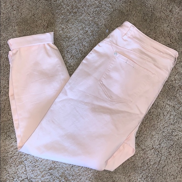 Est 1946 Demin blush pink skinny stretchy pants - Picture 5 of 5